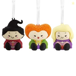 Hallmark Better Together Disney Hocus Pocus Mary, Winifred and Sarah Sanderson Magnetic Ornaments, Set of 3