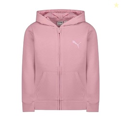 PUMA Girls' Fleece Zip Up Hoodie