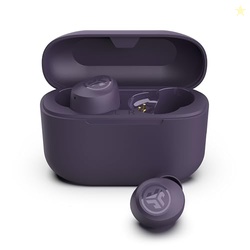 JLAB GO AIR POP+ TRUE WIRELESS EARBUDS, IN EAR HEADPHONES, BLUETOOTH EARPHONES, 35H PLAYTIME EAR BUDS, BLUETOOTH EARBUDS WITH MICROPHONE, USB-C CHARGING CASE, DUAL CONNECT, EQ3 SOUND, VIOLET