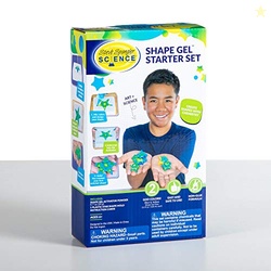 STEVE SPANGLER SCIENCE SHAPE GEL STARTER KIT  HANDS-ON SCIENCE KIT FOR KIDS TO LEARN ABOUT POLYMERS, DIY SLIME KIT FOR CLASSROOM AND HOME LEARNING  STEM ACTIVITY FOR AGES 6+