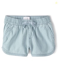 The Children's Place,Denim Pull on Shorts,Tessa Wash,8