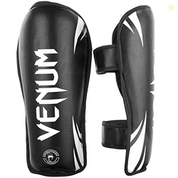 Venum Challenger Shinguards - S, Black, Small