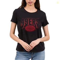 Junk Food Clothing x NFL - San Francisco 49ers - Team Spotlight - Women's Short Sleeve Fan T-Shirt - Size XX-Large