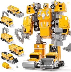 TRANSFORMING ROBOT CONSTRUCTION VEHICLES SET