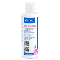 Virbac Epi-Soothe Cream Rinse Pet Conditioner For Dogs, Cats & Horses (16 oz) - For Dry or Sensitive Skin