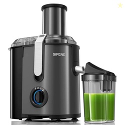SIFENE 800W Centrifugal Juicer Machine, 3.2" Wide Feed Chute, High Juice Yield Extractor, Easy to Clean Stainless Steel Juice Maker for Fruits & Vegetables