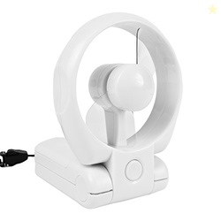 TRAVELON 3 SPEED PERSONAL FOLDING FAN - WHITE