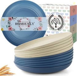 HOMIENLY DEEP DINNER SET OF 12 AD