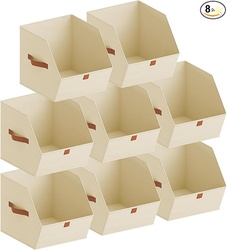 Fabric Closet Storage Cubes - 8 Pack