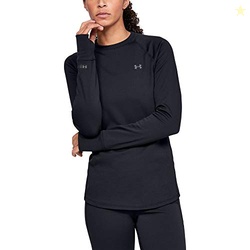 Under Armour Women's ColdGear Base 3.0 Crew XL Black