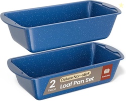 NONSTICK LOAF PAN SET PACK OF 2
