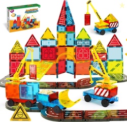 TOY LIFE MAGNETIC TILES FOR KIDS 