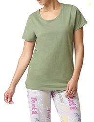 Short Sleeve Scoop Neck Sleep Tee