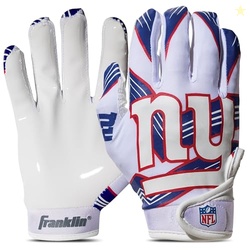 Franklin Sports NFL New York Giants Youth Football Receiver Gloves - X-Small/Small