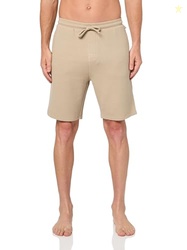 BOSS, Soft Ribbed Sweat Shorts, dessert beige, S
